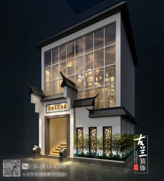 本案是集茶楼、酒店为一体的项目。 在现如今随着社会进步，生活水平不断提高，给人们带来了很大压力，不得不找一些场所来释放自己的压力，使自己更好的得到放松，然茶楼是符合各级阶级的聚会交流场所，在这里可以逍遥的聊天，冷静的洽商。