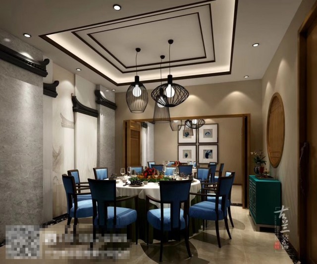 宁夏餐厅设计公司-古兰装饰，服务于银川、石嘴山、吴忠、固原、中卫餐厅设计公司.