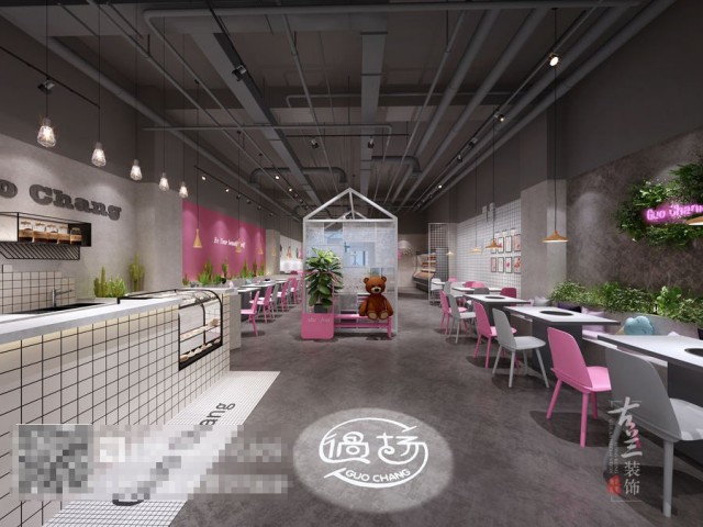 過场火锅串串店-聊城餐厅设计,德州餐厅设计,泰安专业火锅串串店餐厅设计公司