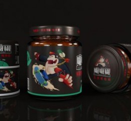 嗷嗷椒鲜椒酱-平面品牌设计公司