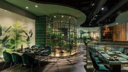 成都森林系餐厅设计|成都餐厅设计公司