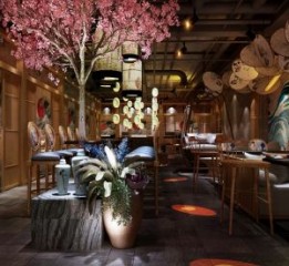贵阳日式餐厅设计|贵州小港巷日式餐厅设计图