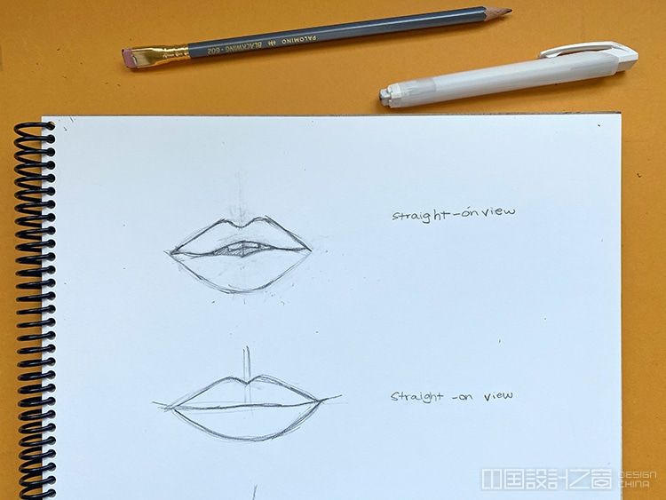让你的画为你说话,学习如何一步一步地画嘴唇