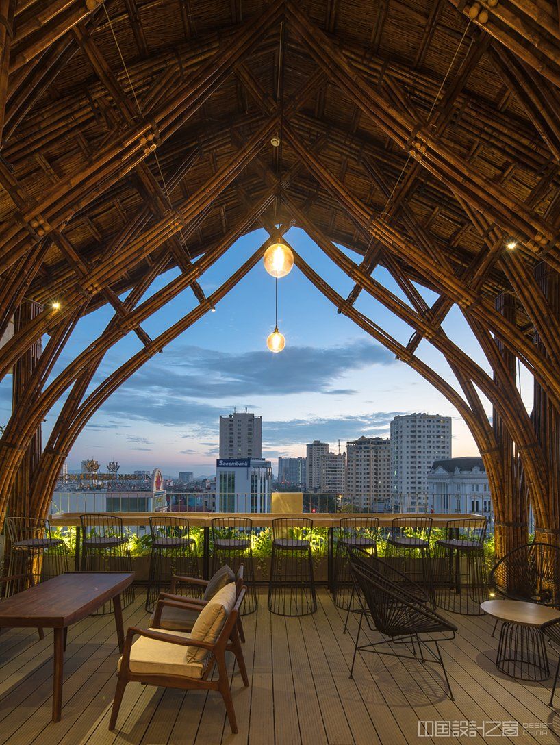 vtn建筑师在越南建造超美的竹子俱乐部咖啡厅